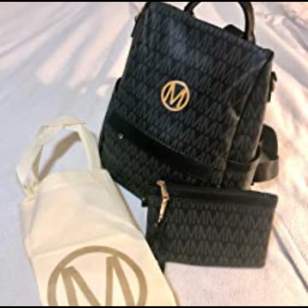 NWT Backpack Handbags Purse Anti-theft Rucksack Designer Travel Bag, MULTI COLOR
